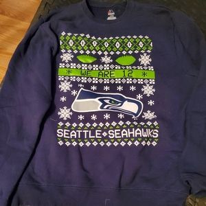 Seattle Seahawks ugly sweater sweatshirt